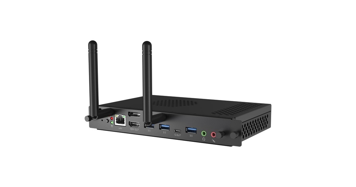 iiyamaPC-Module OPC51204BC-1 pc-systeem  (Zwart | Core i5-12450H | UHD Graphics | 8 GB | 256 GB SSD)