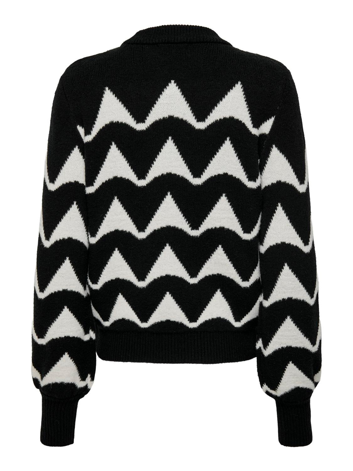 JDYTINA Strickpullover Black