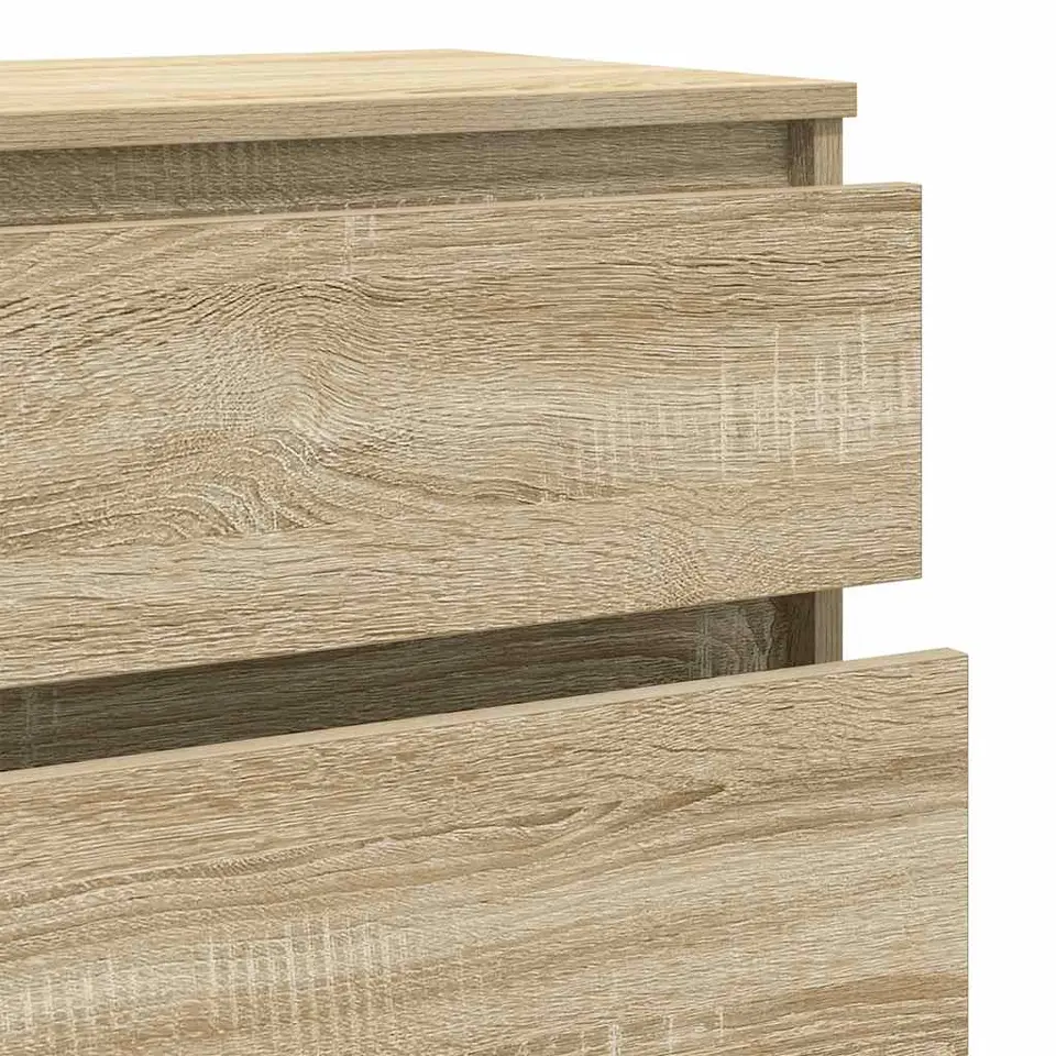 vidaXL - Ladekast - Bruin - Bewerkt hout