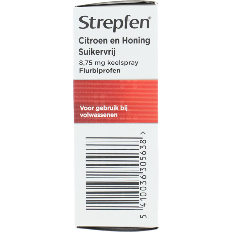 Strepfen Keelspray citroen & honing
