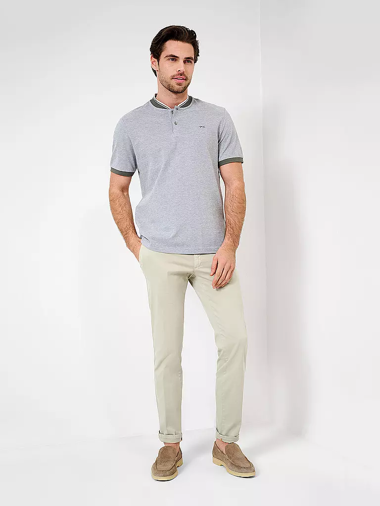 BRAX Poloshirt PIERCE hellgrau
