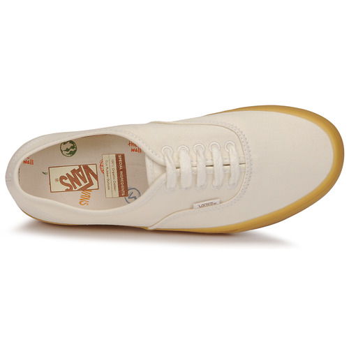 Vans - AUTHENTIC - Blanc / Marron