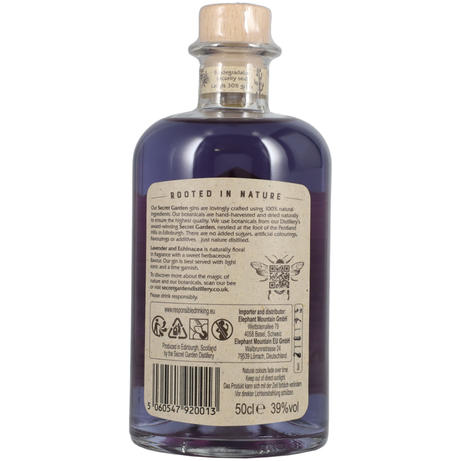 The Secret Garden Lavender & Echinacea -50cl