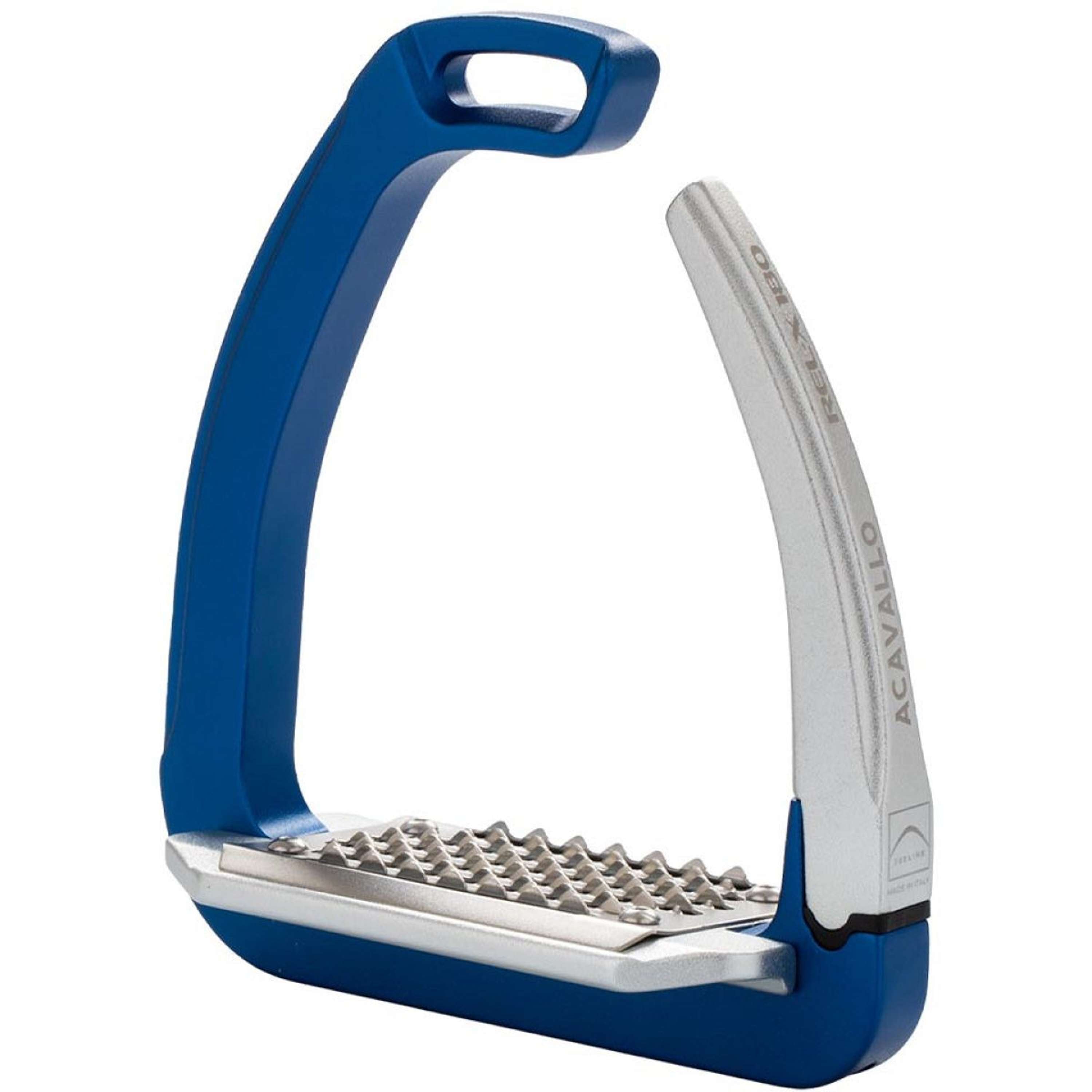Acavallo Stijgbeugels REL-X 180 Blauw/Alu