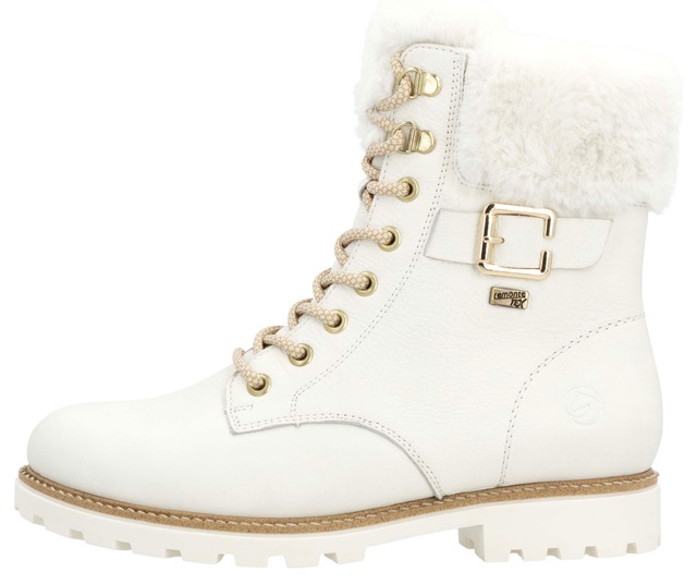 Remonte Winterboots »Elisabeth Hurley-Collection«  , Schnürboots, Outdoorschuh, Schnürstiefelette mit Zierschnalle