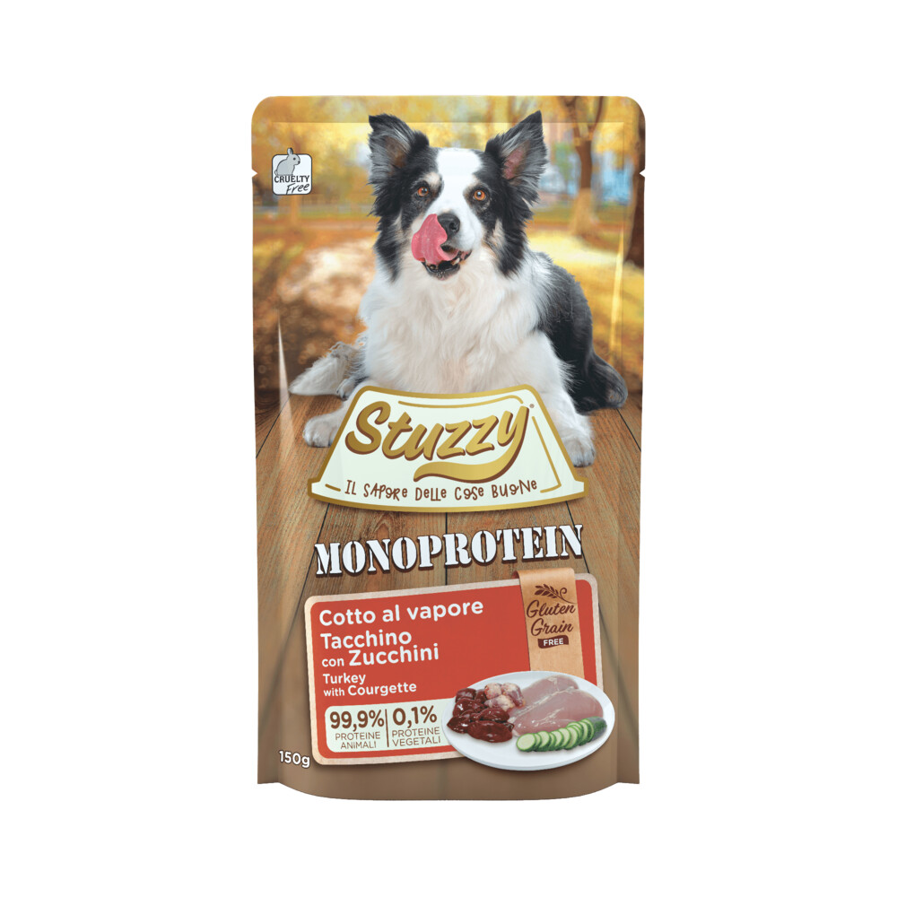 Stuzzy Hondenvoer Monoprotein Kalkoen - Courgette150 gr