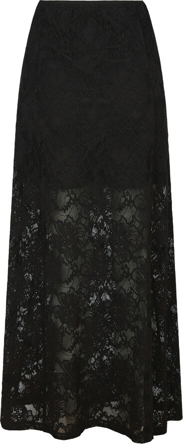 Neo Noir Emmie Lace Skirt Black