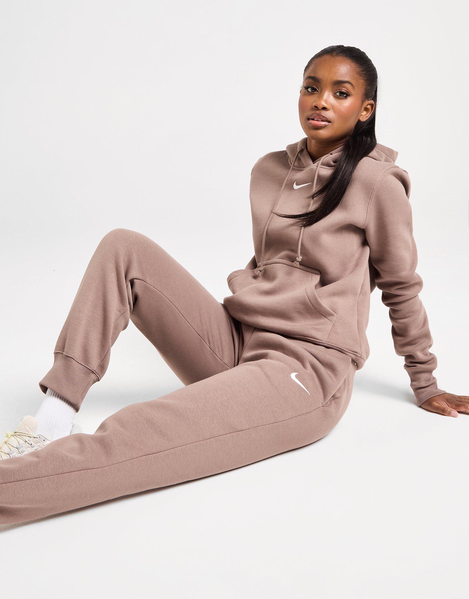 Nike Pantalon de survêtement taille mi-haute Phoenix Fleece Femme