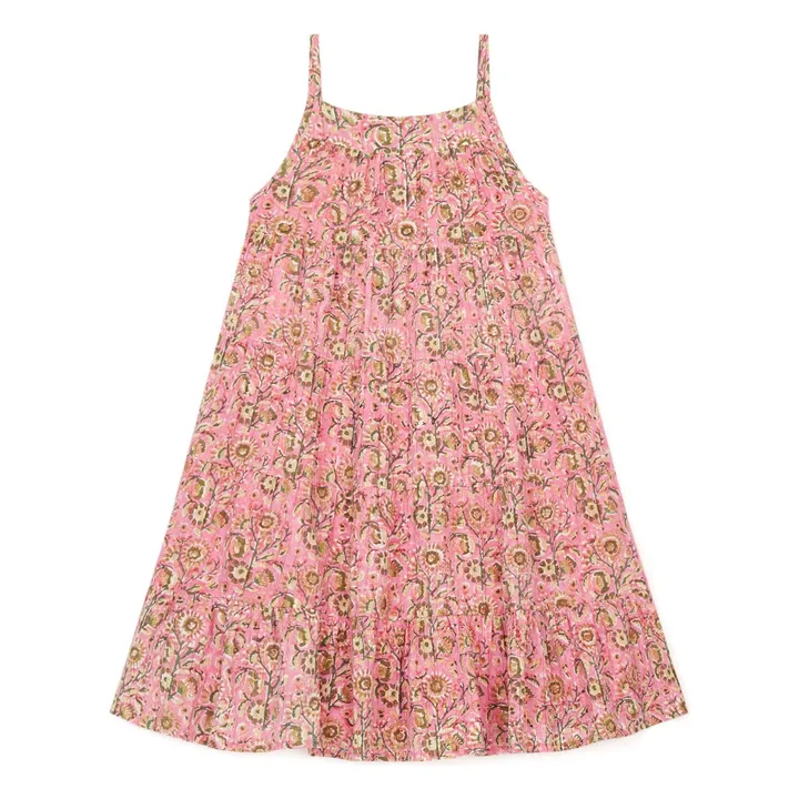 Bonton Robe Fleurie Calypso | Rose