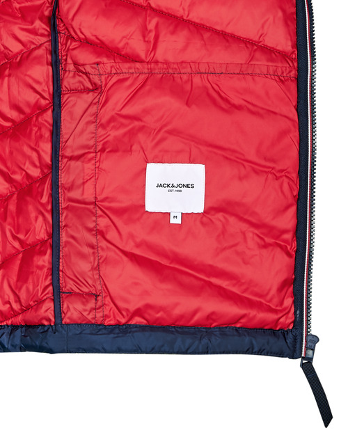 Jack & Jones - JJEFLY BODYWARMER COLLAR - Marine