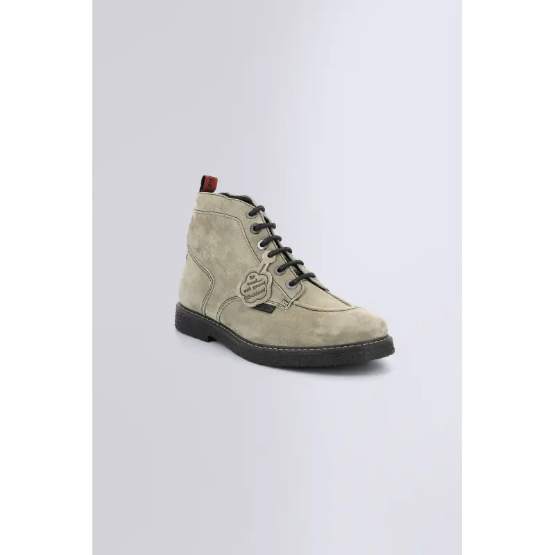 KICK LEGENDARY BEIGE BOTTINES Cuir Homme