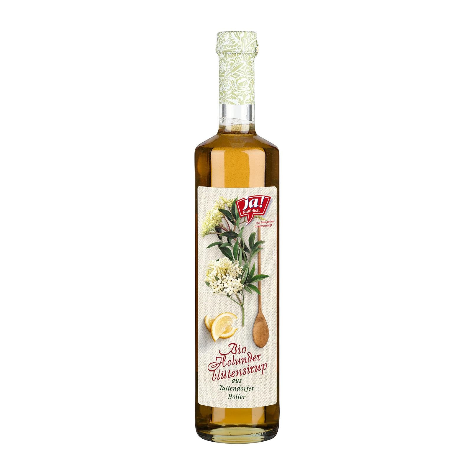 Ja! Natürlich Sirup Holunderblüten
