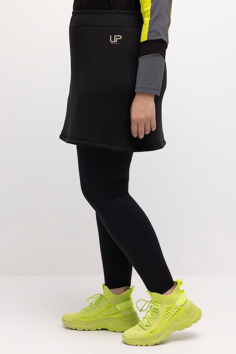 Rock, Webfell-Futter, Elastikbund, High Waist