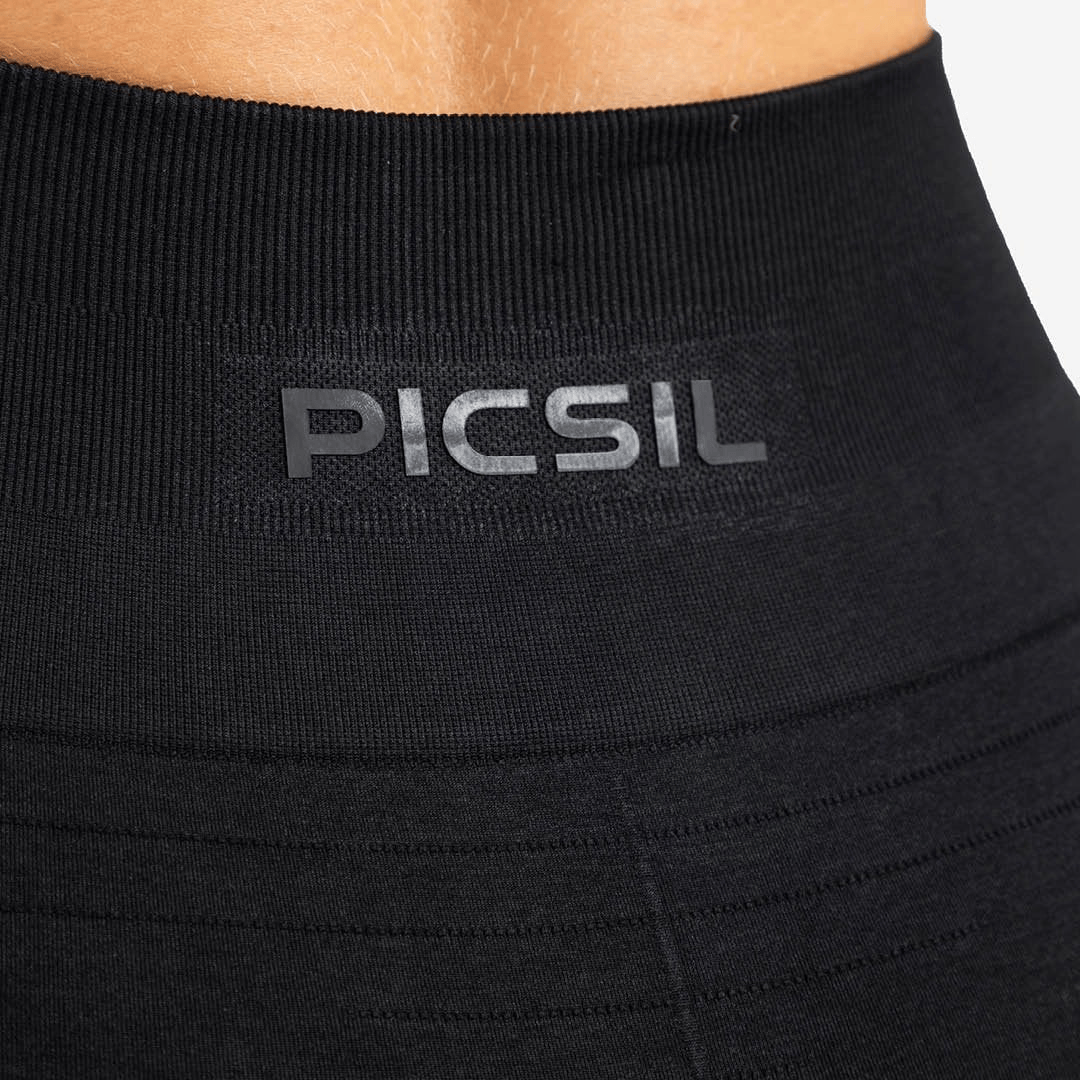 Picsil Women Tights Seamless Sculpt Black