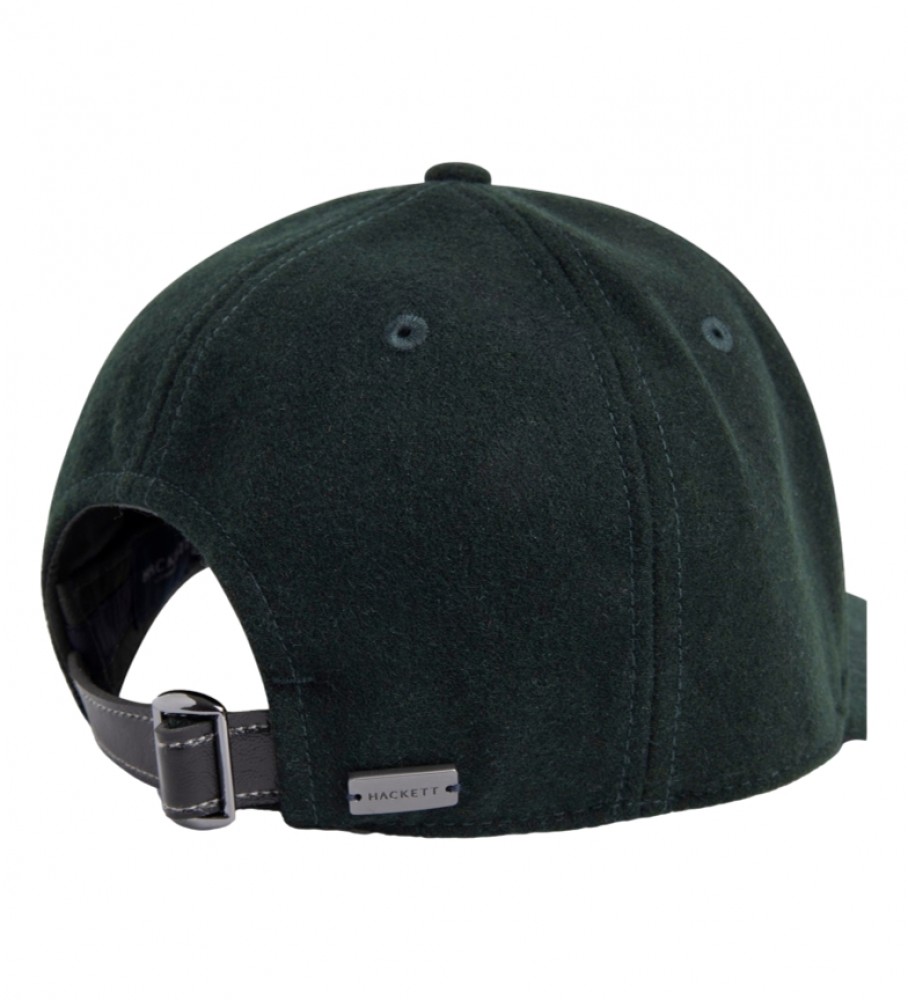 Boné de flanela verde Hackett