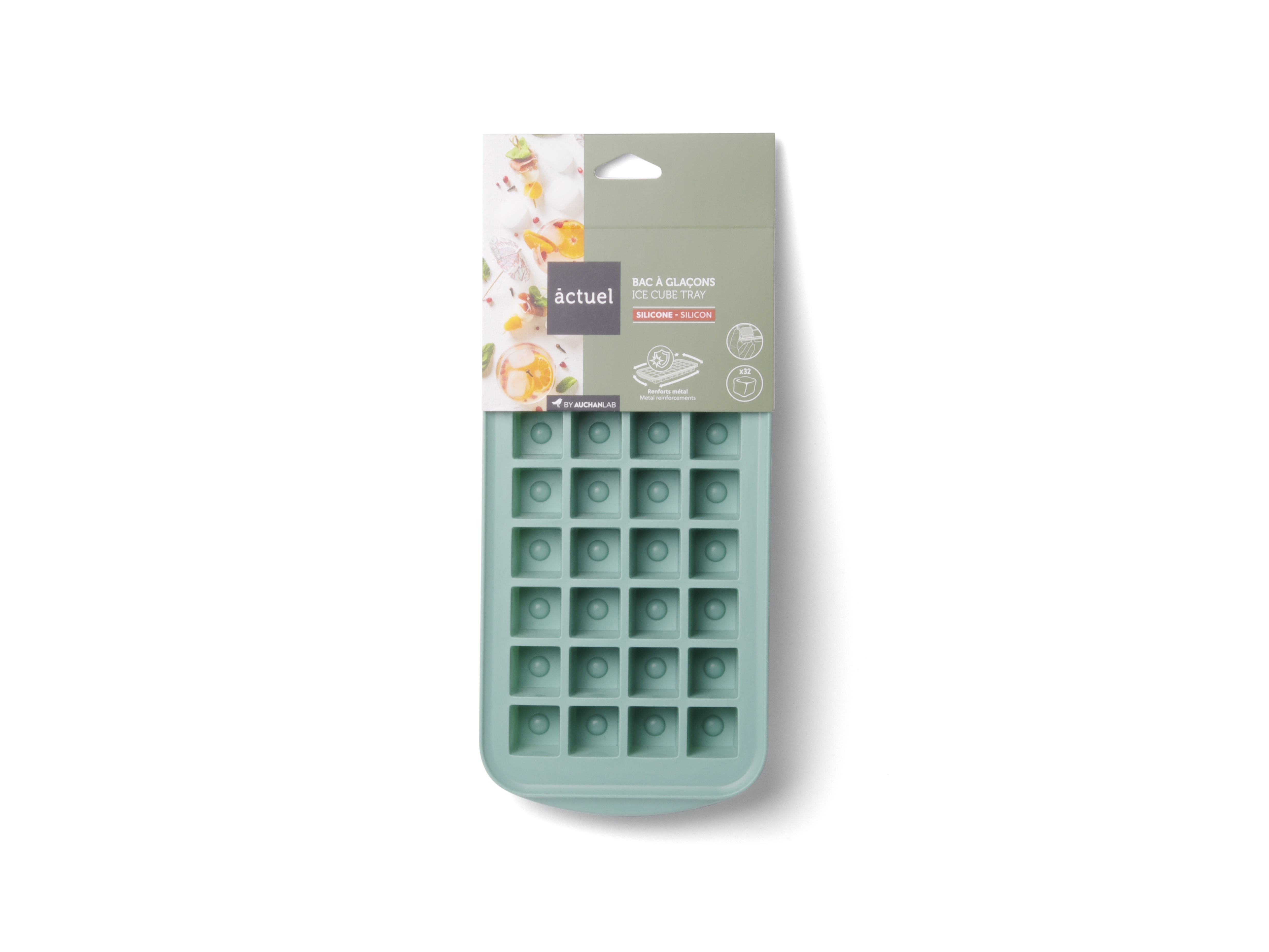 CUVETE GELO ACTUEL AZUL 32 CUBOS