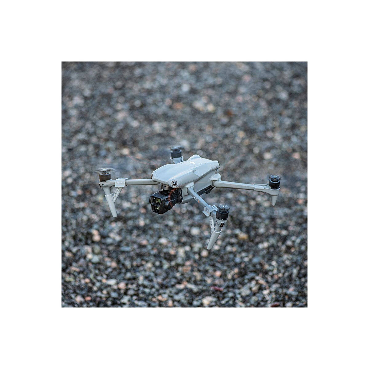landingsutstyr drone split gimbal forhøyet ramme for DJI Air 3 Grå