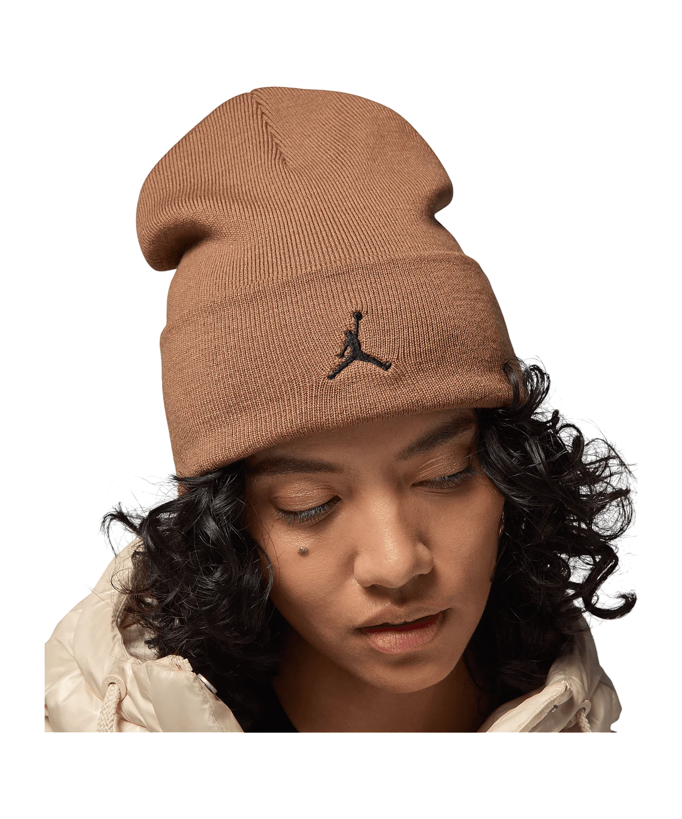 Jordan Peak Beanie Braun F223