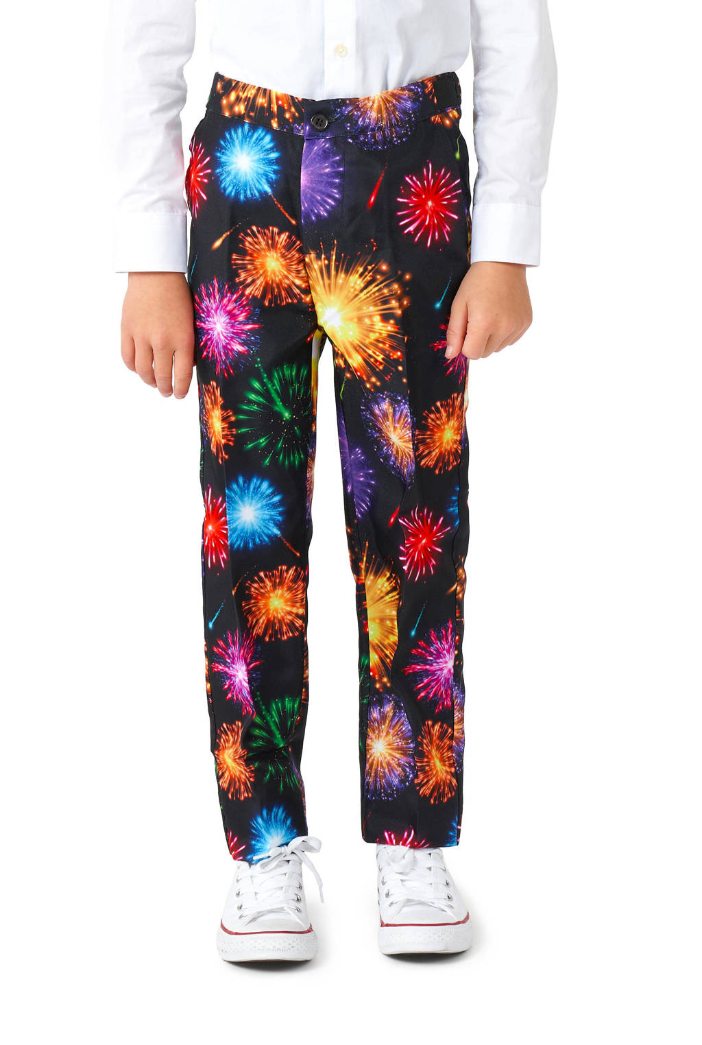 Suitmeister kostuum Fireworks zwart/multicolor