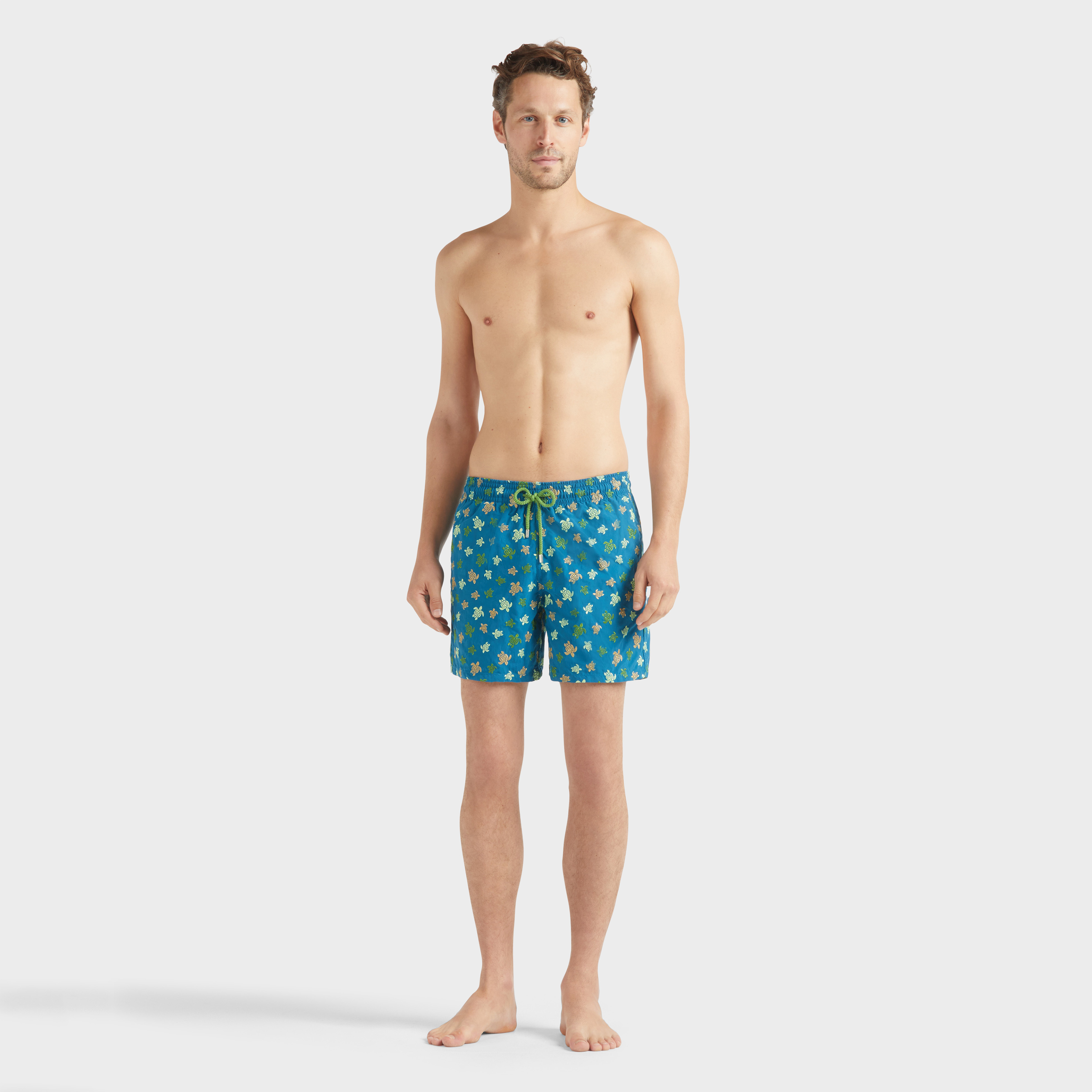 Maillot de bain homme brodé Ronde des Tortues