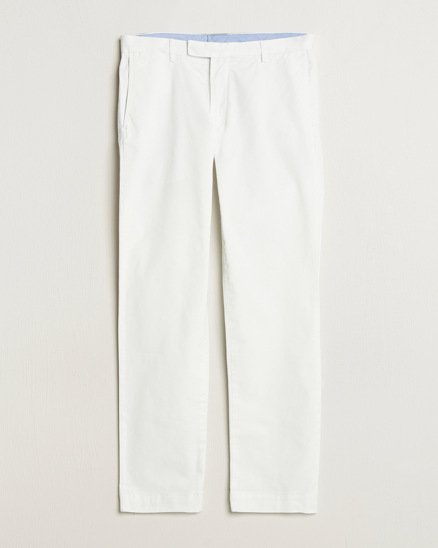 Polo Ralph Lauren Slim Fit Stretch Chinos Deckwash White