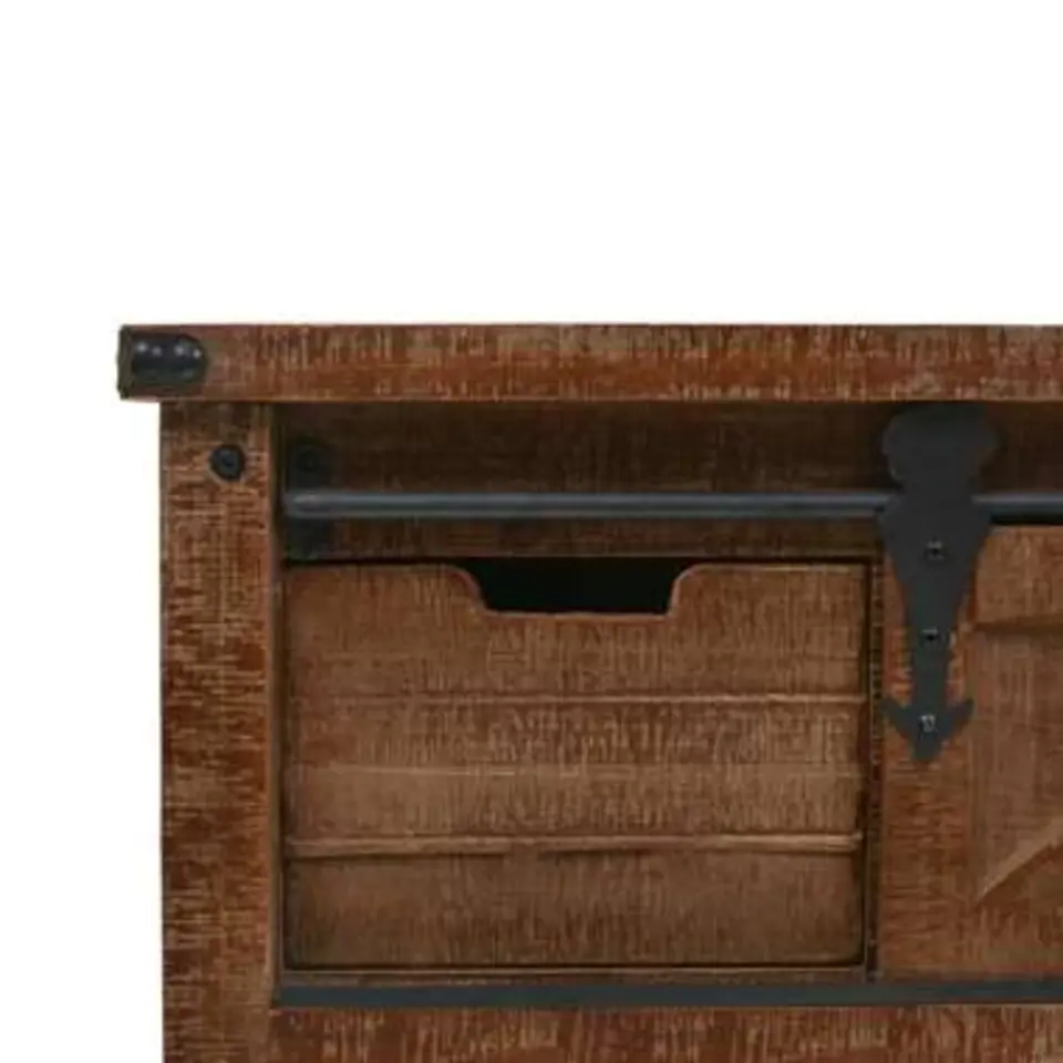 vidaXL - Consoletafel - Bruin - Hout