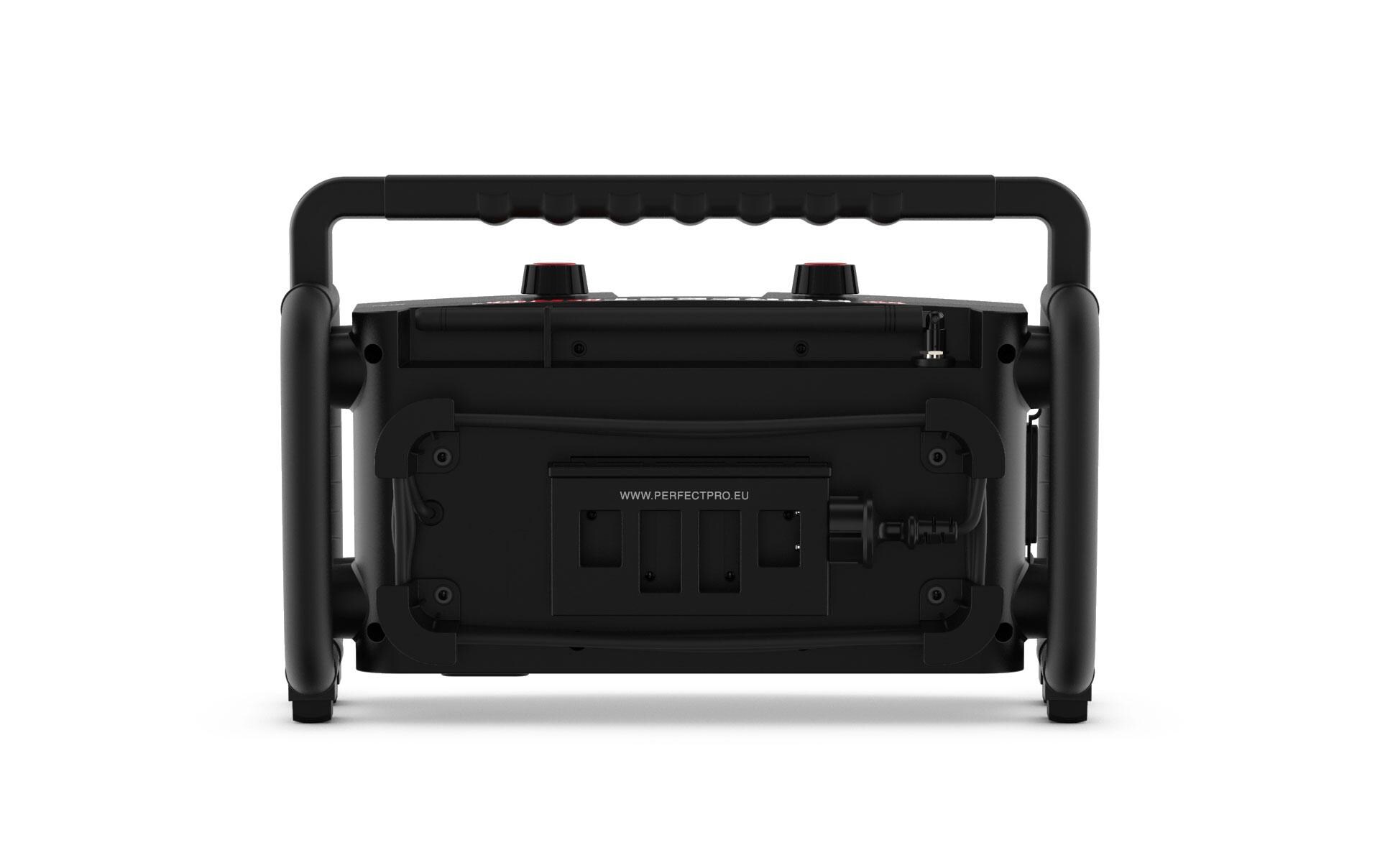 DAB+ Radio ROCKBULL Schwarz<br>Die mobile Hi-Fi-Stereoanlage