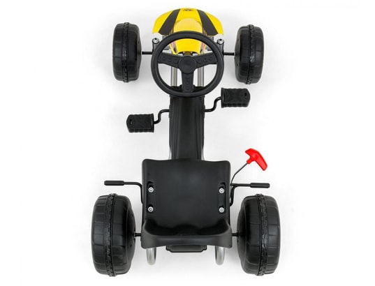 MILLY MALLY - Véhicule à pédales Kart à pédales viper jaune