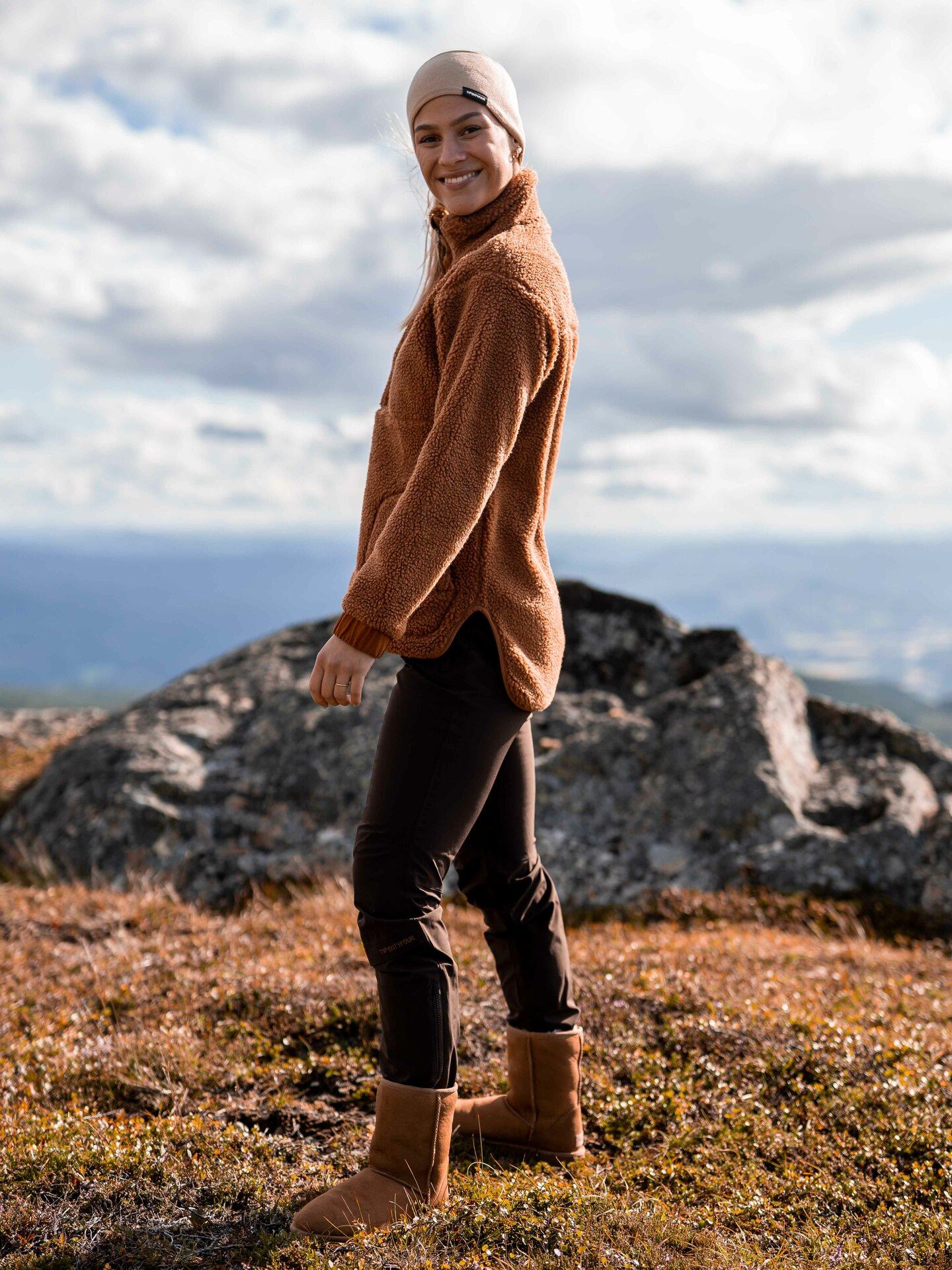 Mellow Nea Pile Half Zip