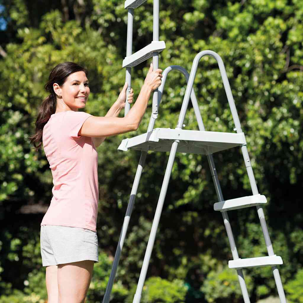 Intex 4-traps zwembadladder, 122 cm