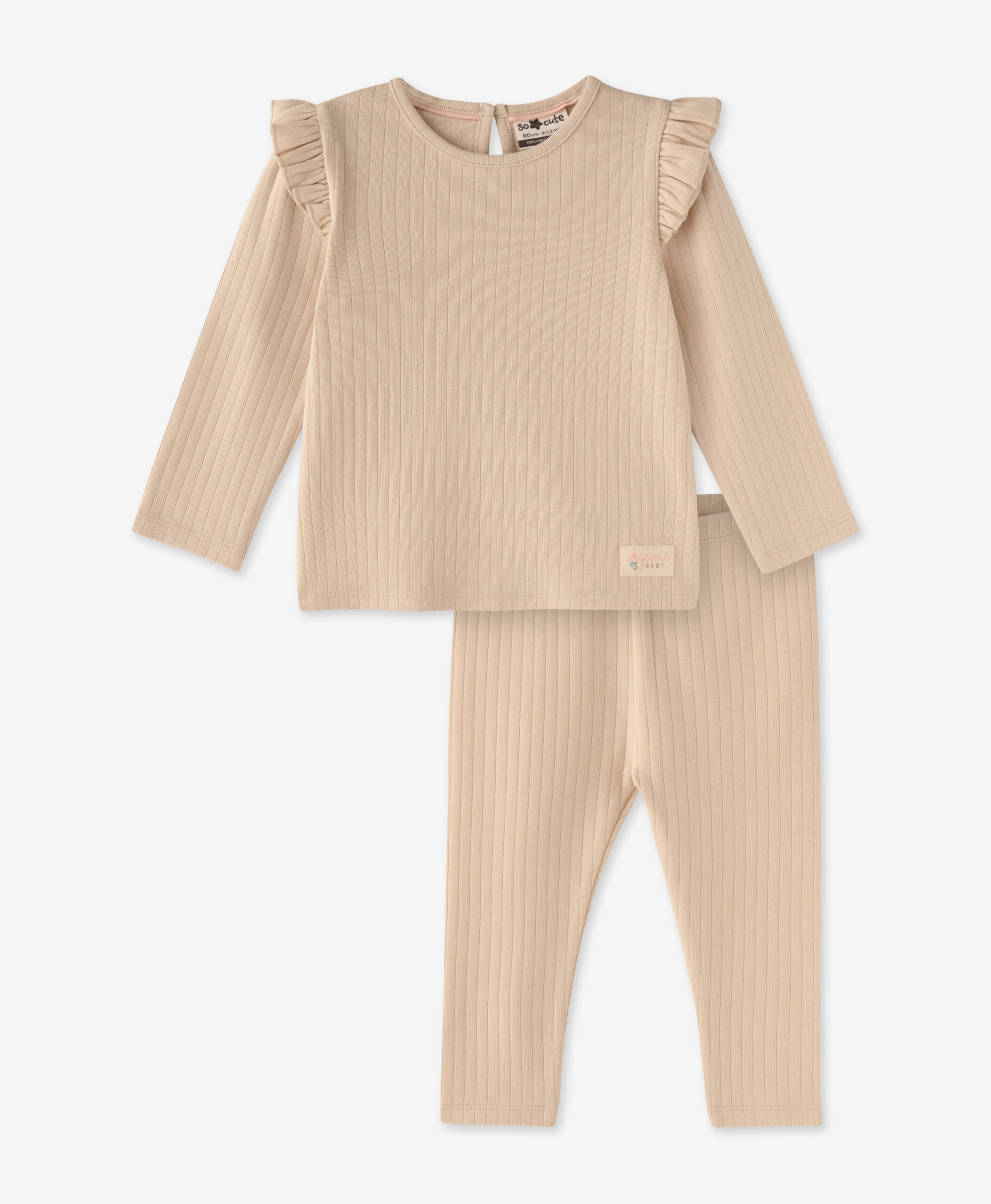Shirt und Hose, 100% Bio-Baumwolle