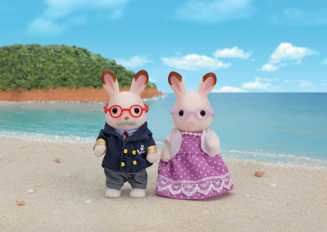 Sylvanian Families - Bedsteforældrene Chokoladekanin (5190)