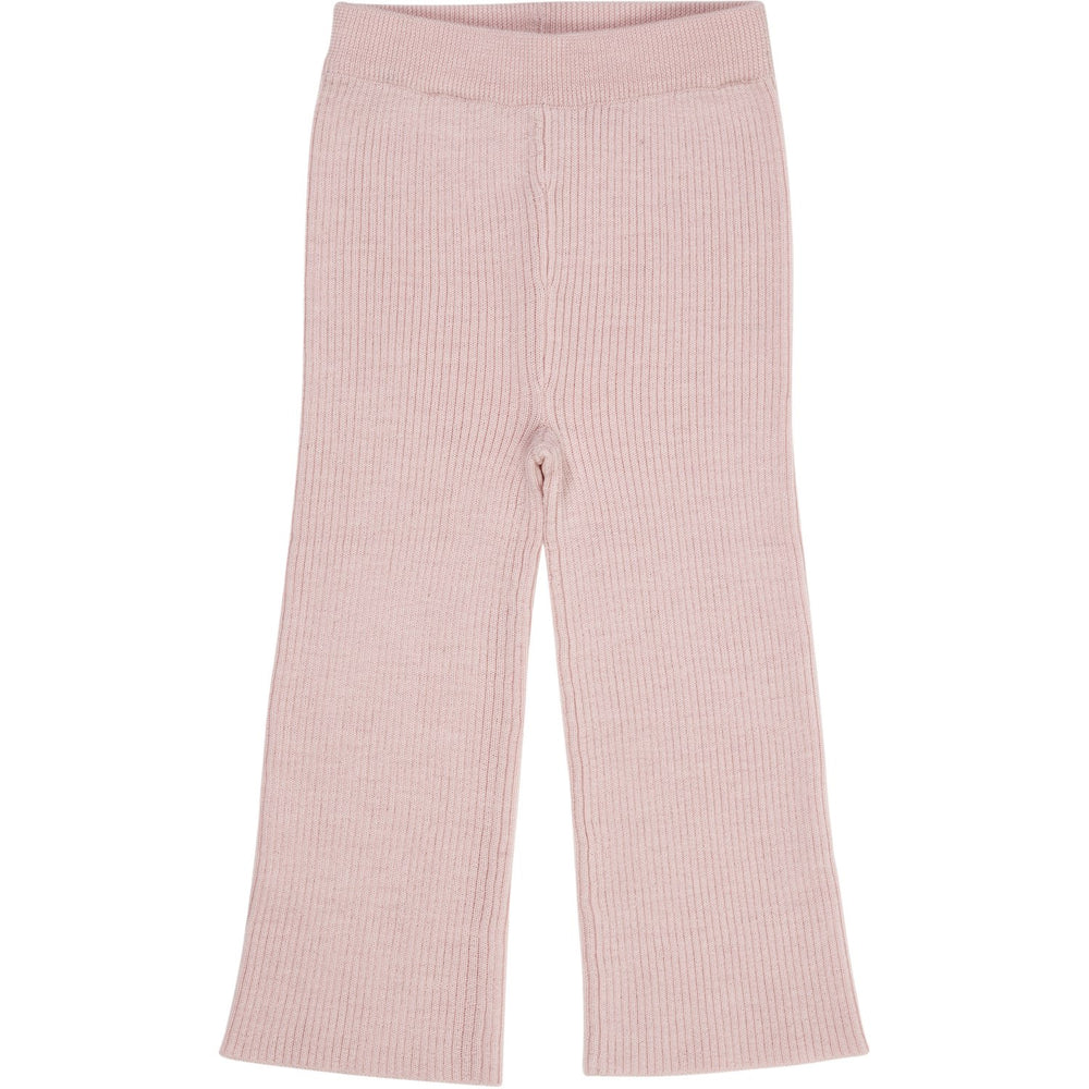 Køb COPENHAGEN COLORS Dusty Rose Merino Wide Rib Bukser