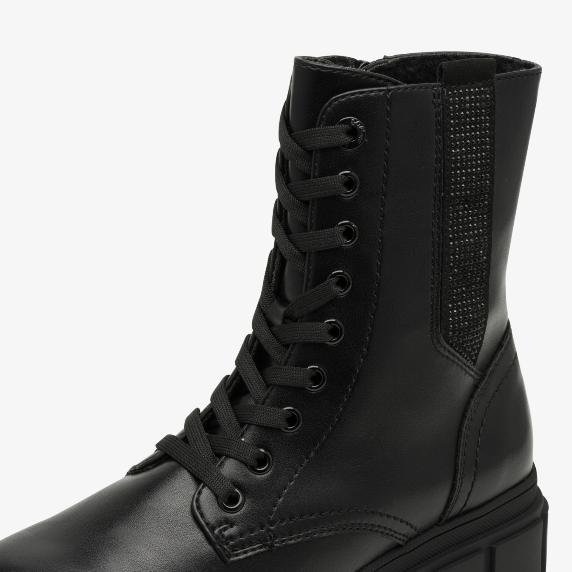 s.Oliver Damen Biker Boots schwarz