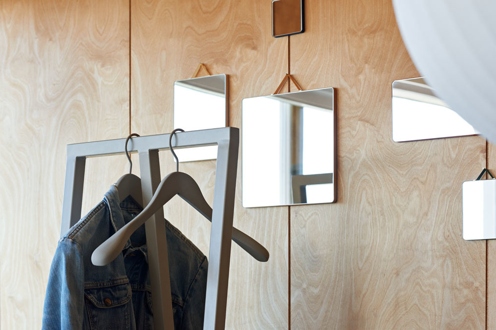 Kapstok Loopstand Hall zwart