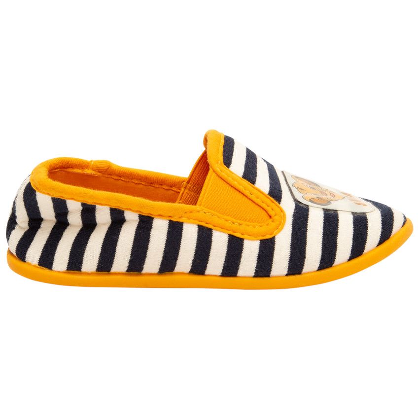 Chaussons bas à rayures patch Simba Disney pour garçon - Bleu marine