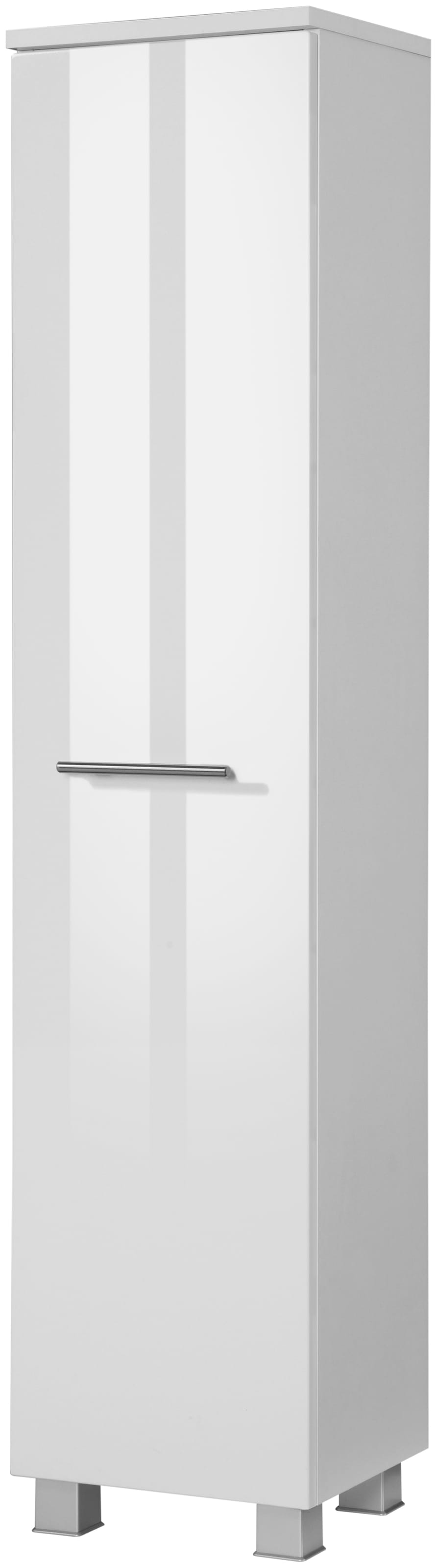 welltime Midischrank »Trento, verschiedene Ausführungen und Farben« Badmöbel, Breite 30 cm, 1 Tür, Made in Germany