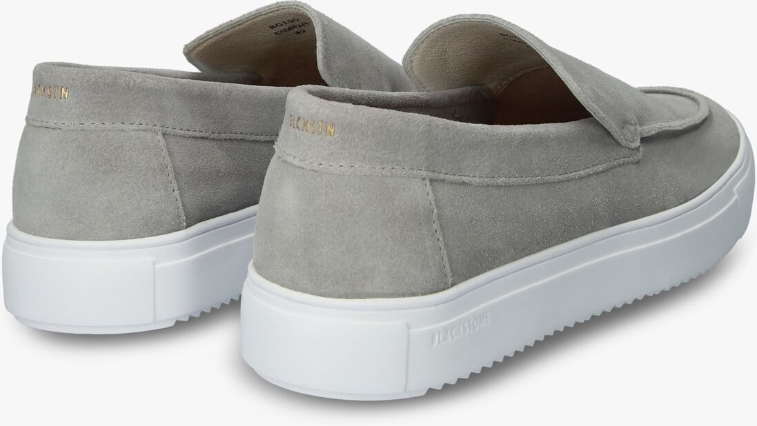 BLACKSTONE lichtgrijze blackstone loafers barron