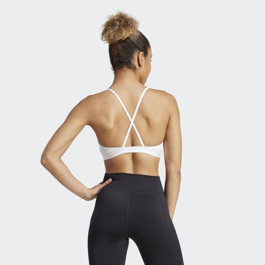 Adidas Aeroreact Big Logo Graphic Bra
