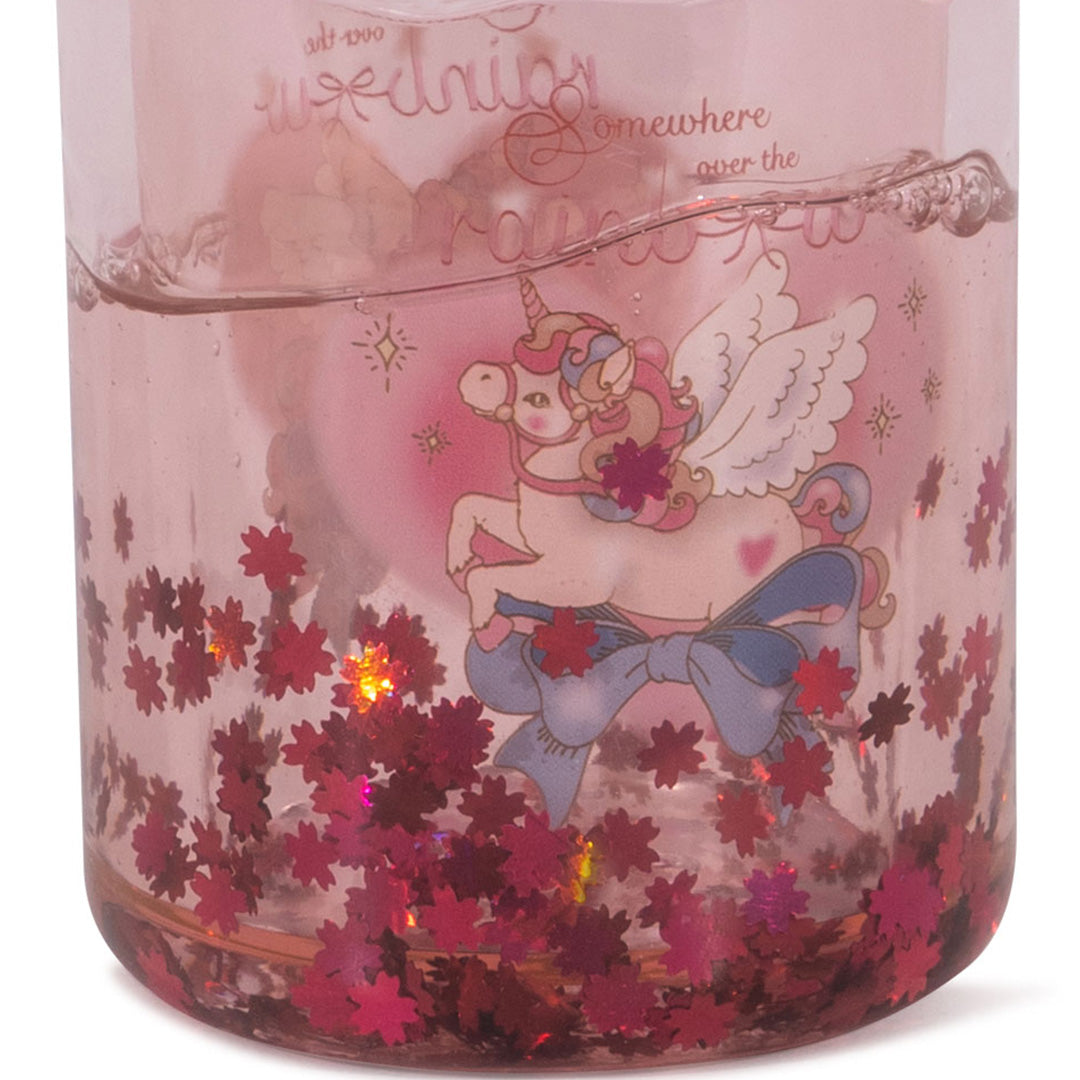 konges sløjd kinderbekers met glitter over the rainbow - 2st