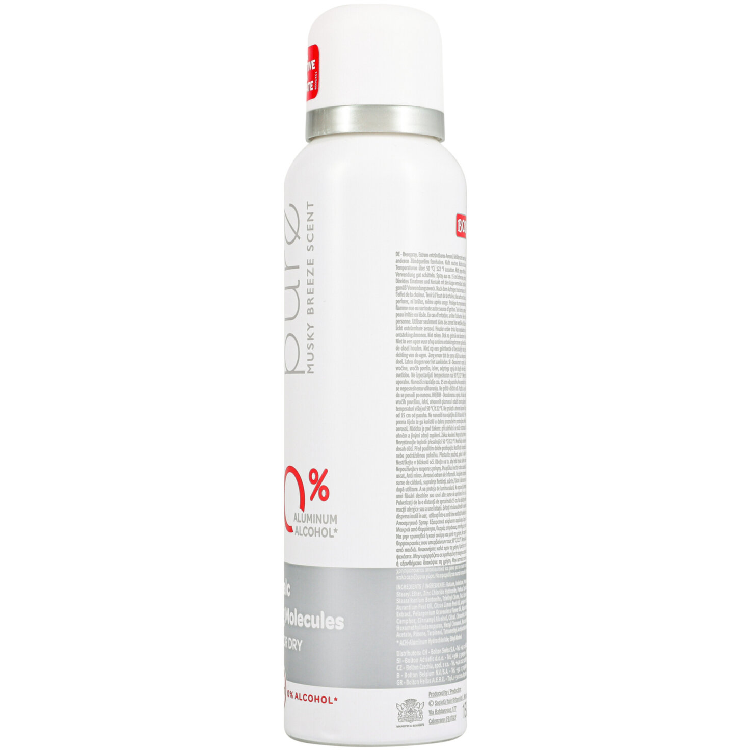 Borotalco Deo Pure Clean Freshness Spray, ohne Aluminiumsalze