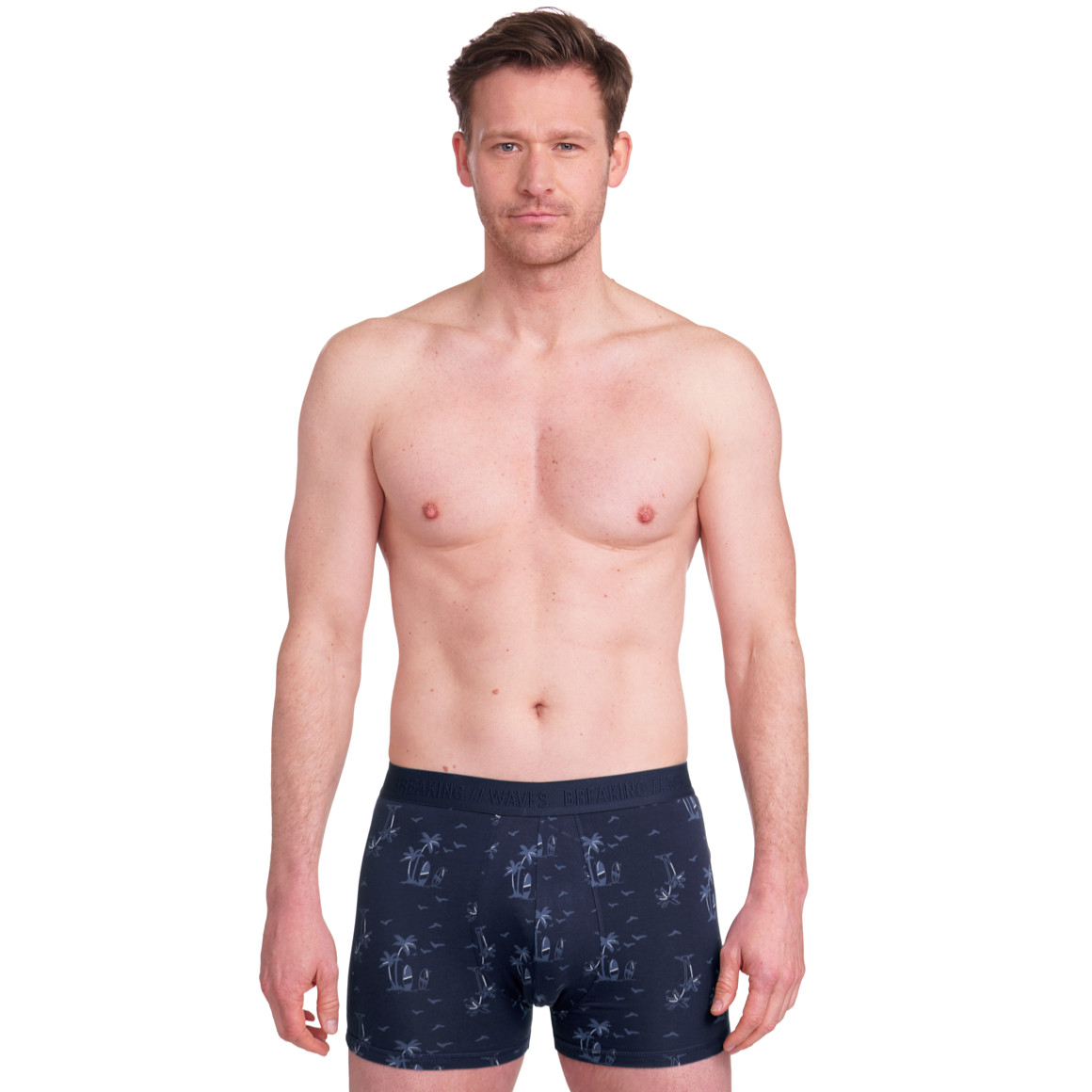 VanVaan Herren Retroshorts mit Webbund dunkelblau