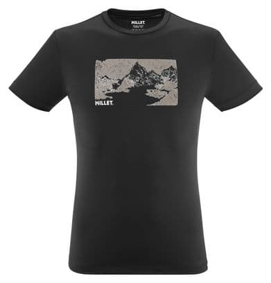 T-Shirt Technique Millet Wanaka Fast Noir