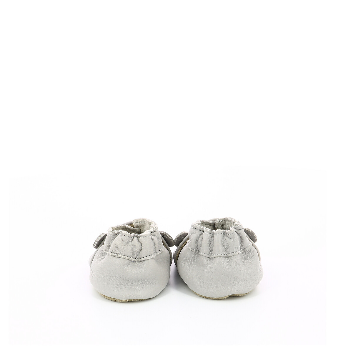 ROBEEZ<br>Pantufas Sweety Bear em couro curtido vegetal