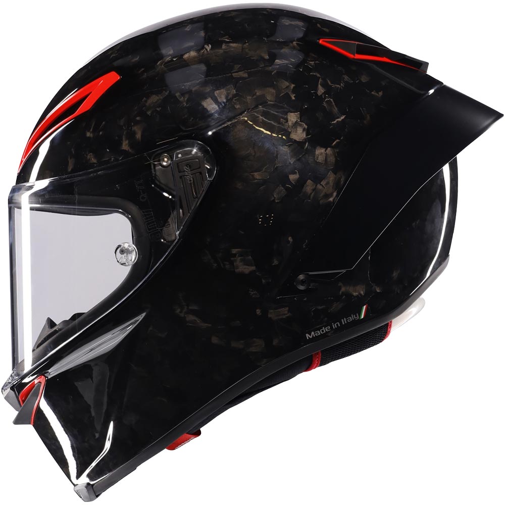 AGV - Casque Pista GP RR Italia Carbone / Rouge