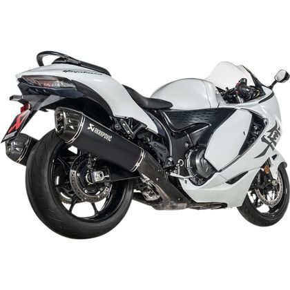 Silencieux Akrapovic Titane noir embout carbone