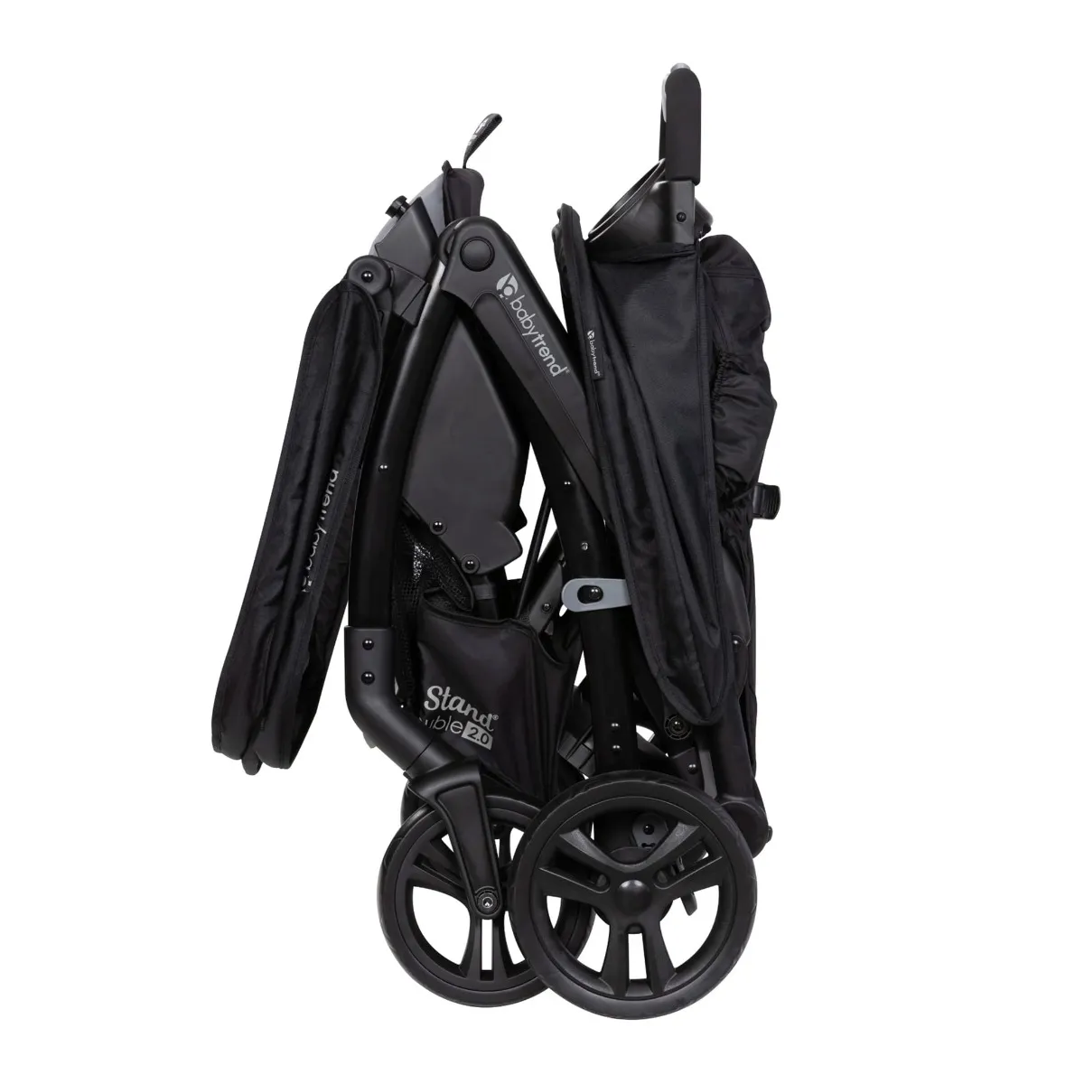 Baby Trend Poussette Sit N' Stand® Double 2.0 - Noir Dash
