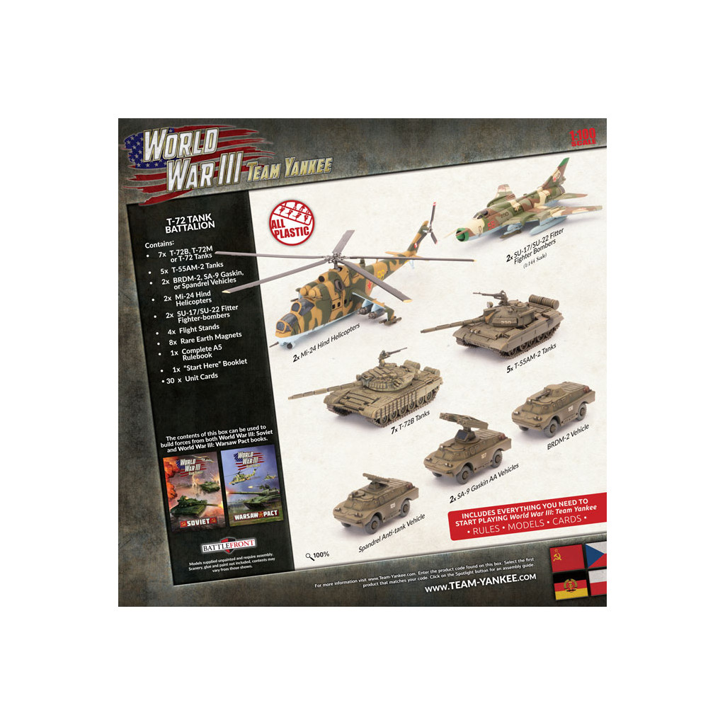 Team Yankee - T-72M Panzer Battalion - Warsaw Pact Starter Force