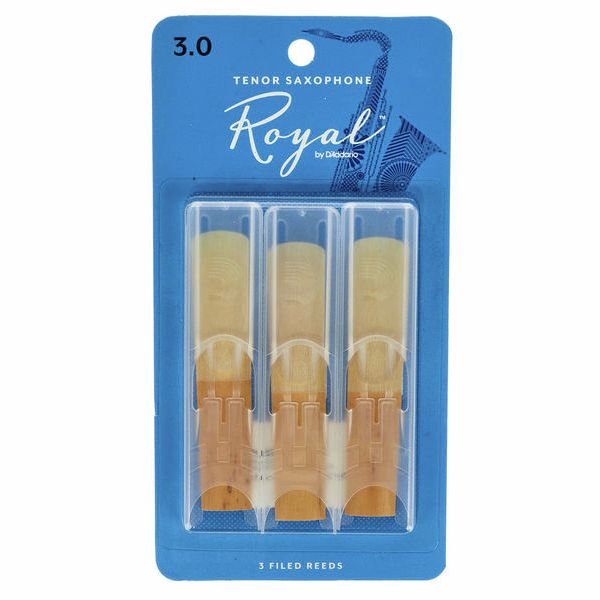 DAddario Woodwinds Royal Tenor Sax 3.0 - 3-Pack