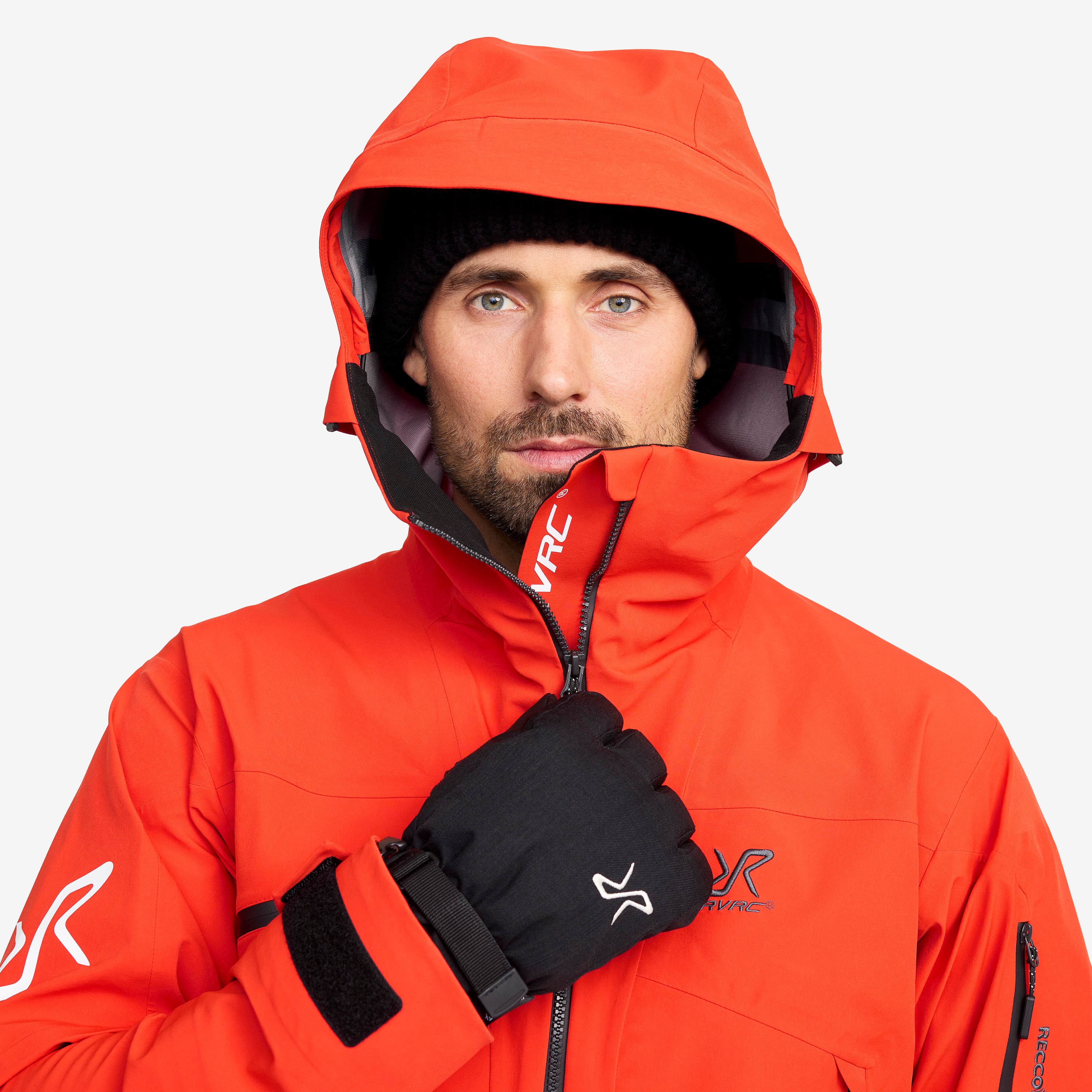 Atlas 3L Ski Jacket Herre Lava